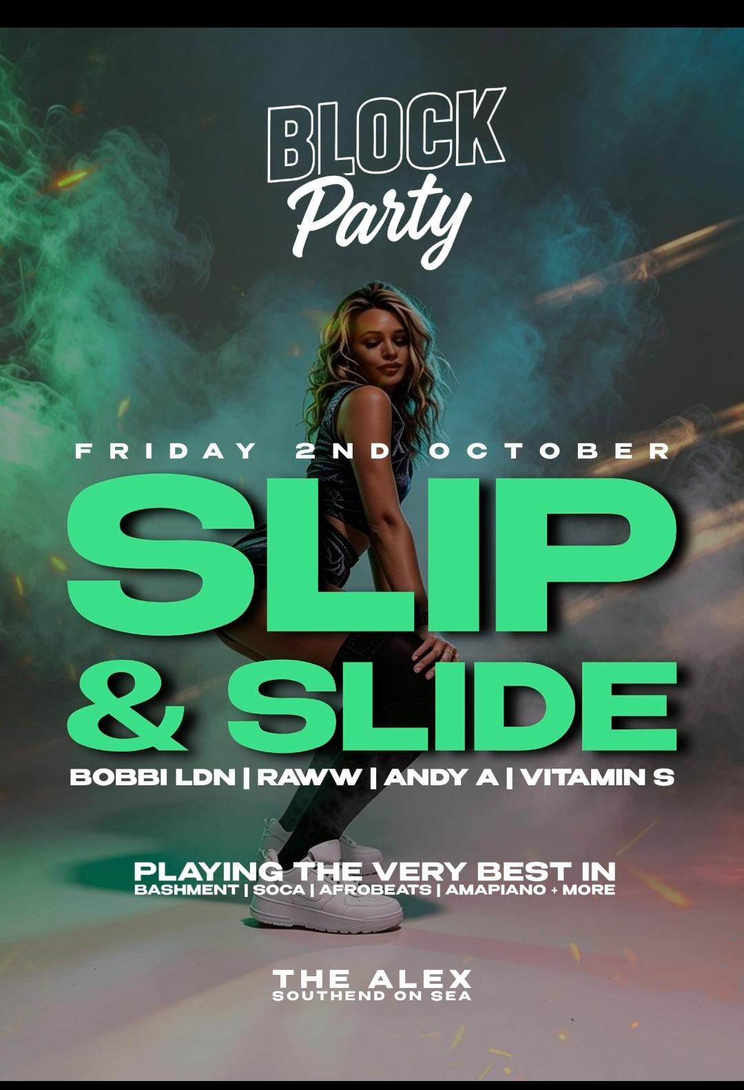 Slip & Slide poster at The Alex